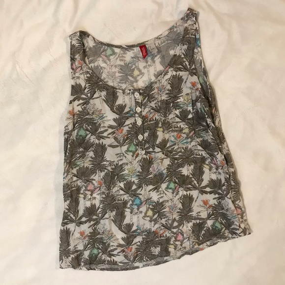 Patterned tank top - Picture 1 of 4
